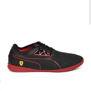 Puma Ferrari Black and Red Men's Shoes
